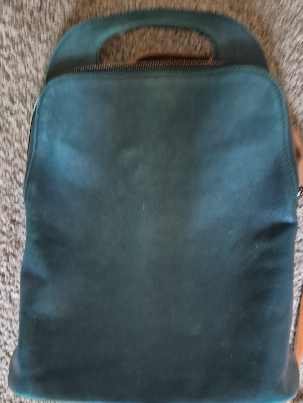 ELK Leather Backpack Purse